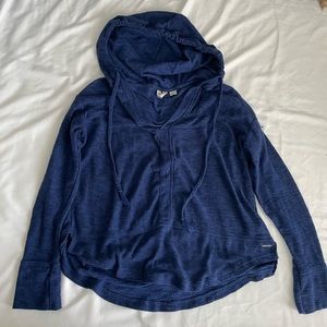 Roxy navy knit top